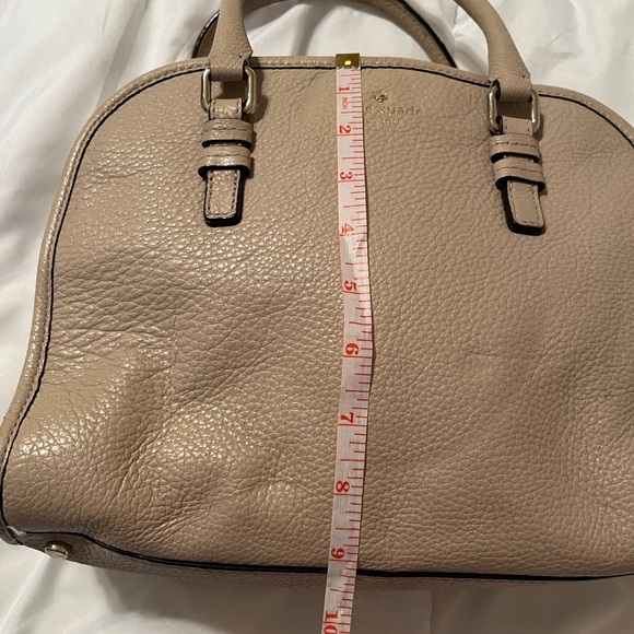 kate spade Bags Kate Spade Leather Bag Cream Poshmark